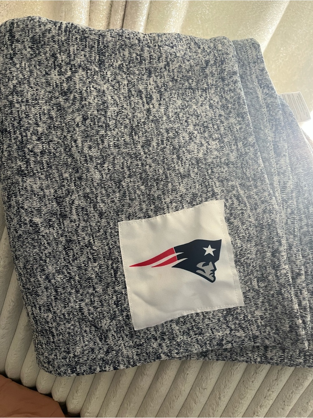 Patriots Sweatshirt Blanket
